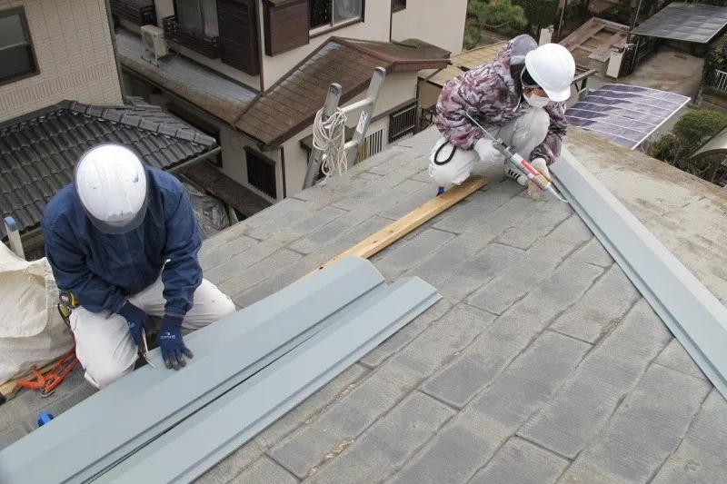 屋根葺き替え工事